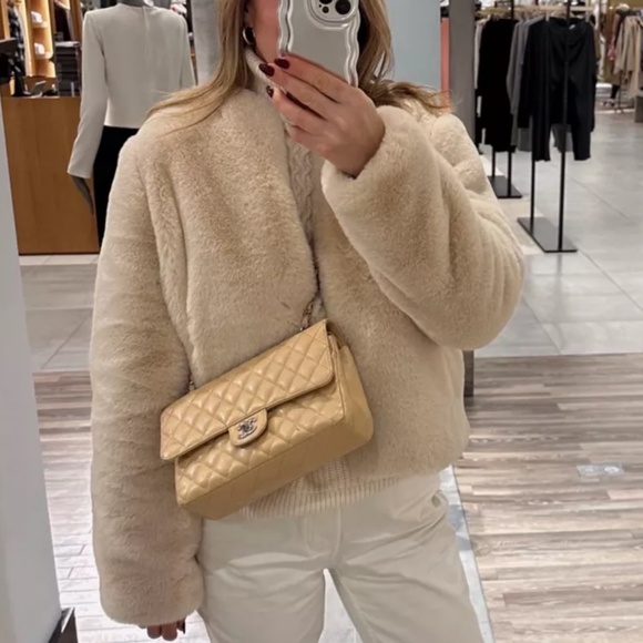 Sezane Cleo Fur Coat - Picture 4 of 4